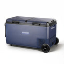 BODEGACOOLER 79QT Dual-Zone IPX4 Waterproof Portable Fridge with Wheels