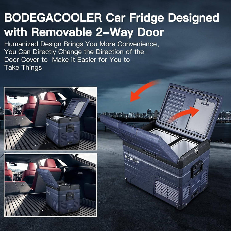 Bodegacooler Electric Cooler 38/47/53qt Dual Zone