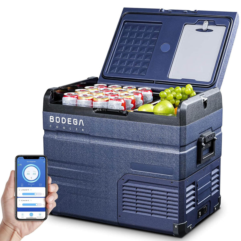 Bodegacooler Electric Cooler 47qt Dual Zone