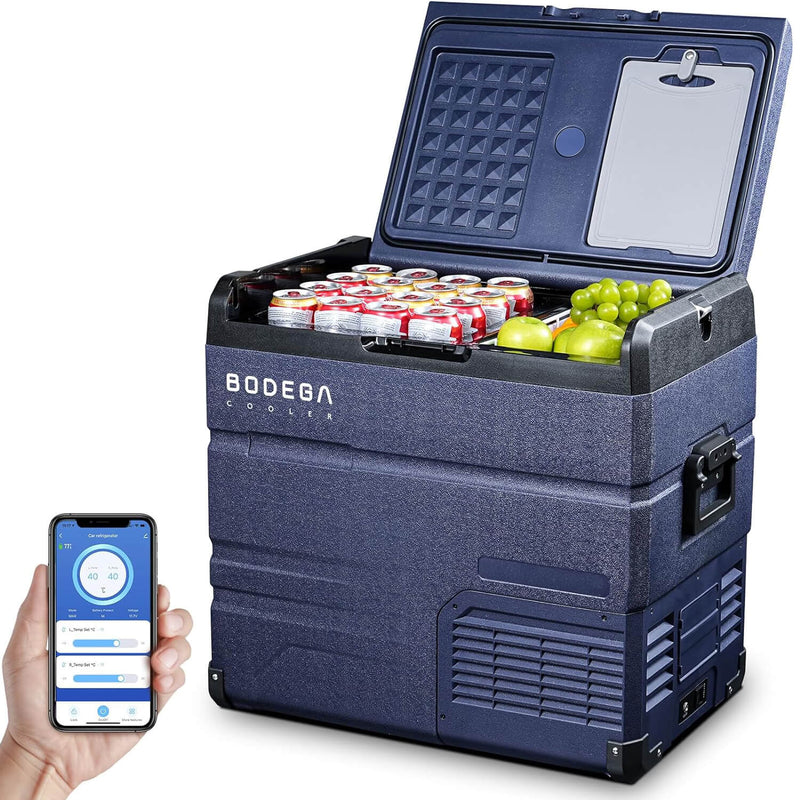 Bodegacooler Electric Cooler 53qt Dual Zone