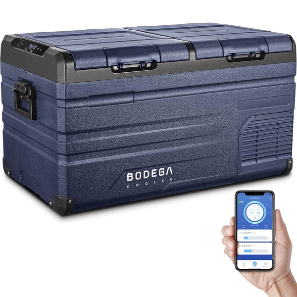 Bodegacooler Electric Cooler 38/47/53qt Dual Zone