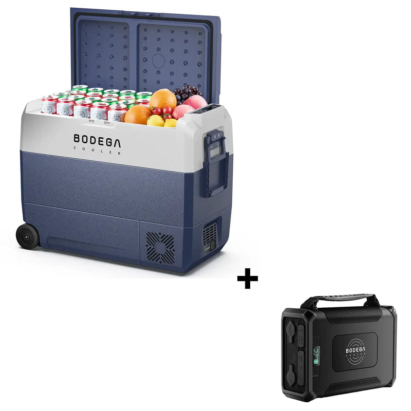 BODEGACOOLER Off-Road Portable Fridge-Freezer | 12 Volt Car Refrigerat
