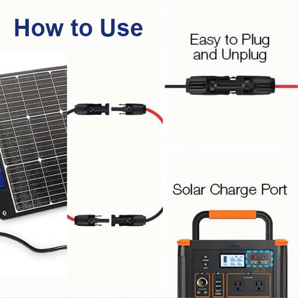 how to use solar panel