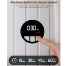 Towel Warmers for Bathroom with Digital Display 20L