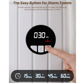 Towel Warmers for Bathroom with Digital Display 20L