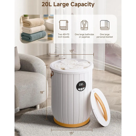 Towel Warmers for Bathroom with Digital Display 20L