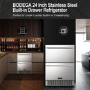 BODEGACOOLER 24 Inch Outdoor Beverage Refrigerator 149 Cans