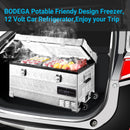 BODEGAcooler 45Quart/42L AL42 Dual Zone Portable Car Fridge