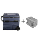 BODEGA-12v car fridge tww55 59 quart with wheels