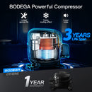 BODEGAcooler Car Fridge K18 Dark Bule 20 Quart wifi control