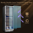 AAobosi YC 408B_24 inch 154 Bottle dual zone wine cooler