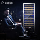 AAobosi YC 408B_24 inch 154 Bottle dual zone wine cooler