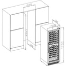 AAobosi YC 408B_24 inch 154 Bottle dual zone wine cooler