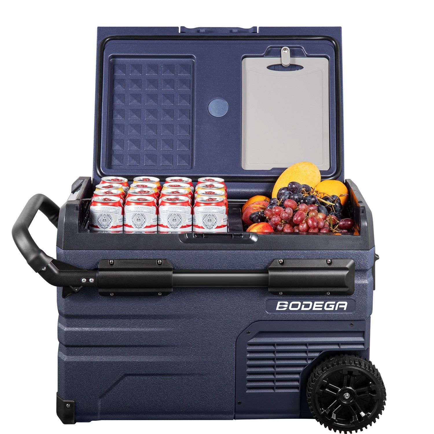 VEVOR Outdoor Refrigerator 3.35 cu. ft. Dual Zone Car Fridge