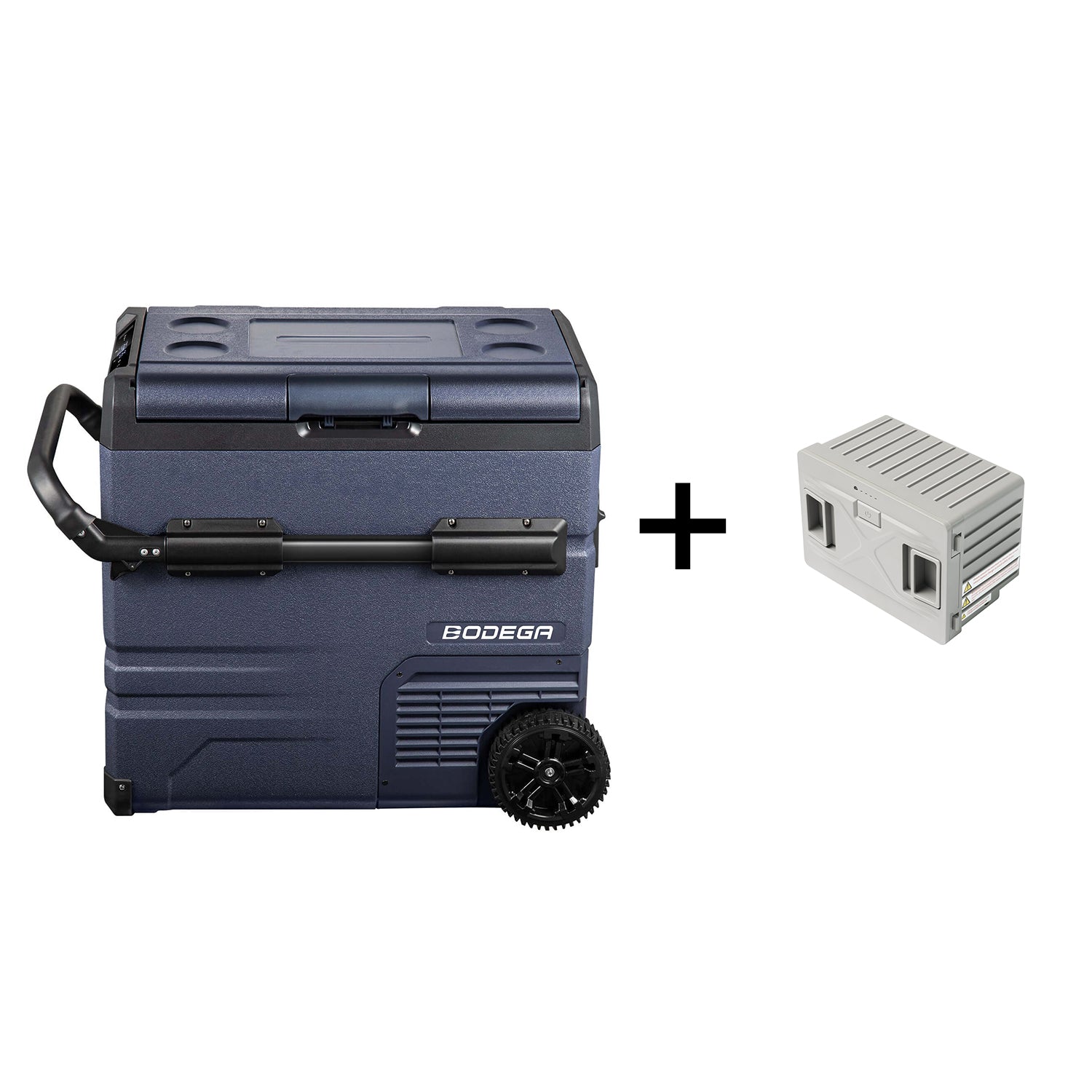 BODEGA Kompressor Kühlbox 55L, Auto Kühlschrank, Elektrische